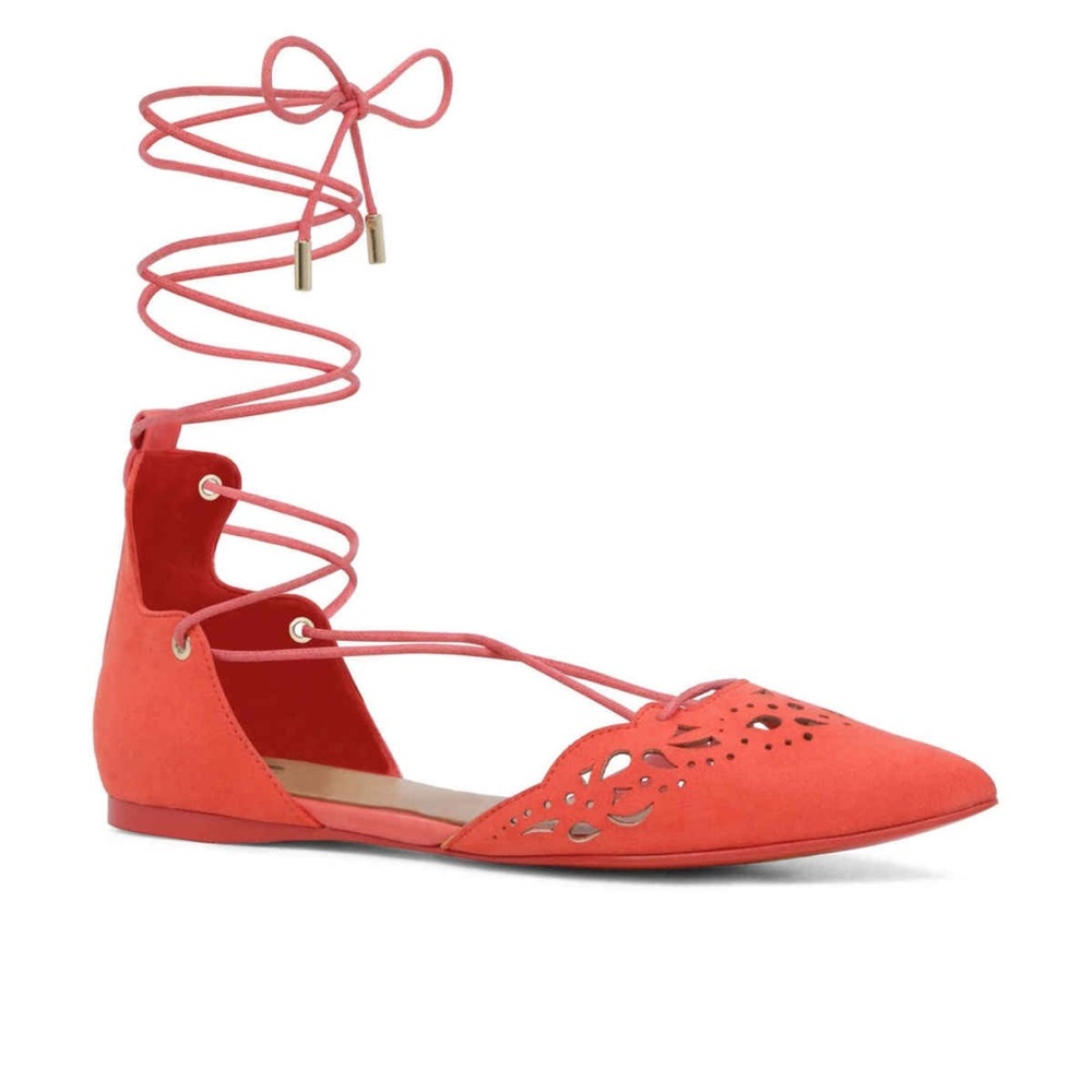 ALDO Coral Lace Up Flats